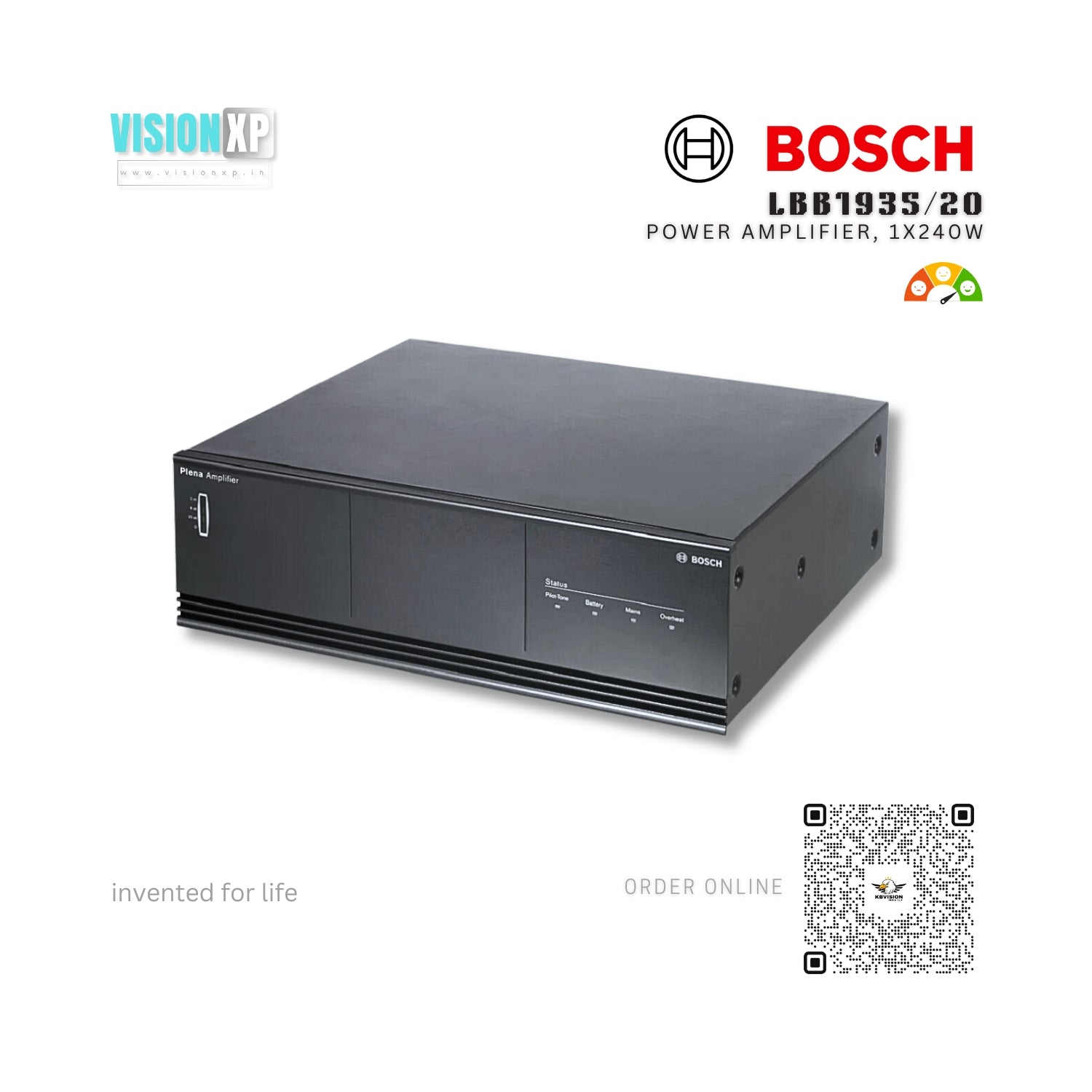 Bosch LBB1935/20 Power 240w amplifier Bosch LBB1935/20 Power 240w amplifier